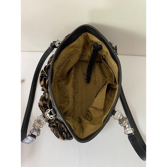 BRIGHTON JILL BOUTIQUE TOTE LEOPARD PRINT - Picture 4 of 6